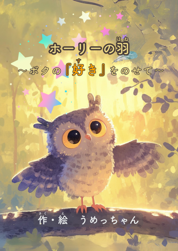 絵本「ホーリーの羽～ボクの好きをのせて～」